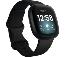 Придбати - смарт-годинник  Фітнес-годинник Fitbit Versa 3 Black