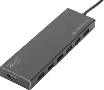 Придбати - кардрідер  USB-Хаб Digitus USB 3.0 Hub, 7 Port (DA-70241-1)