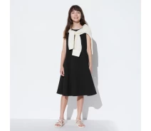 Придбати - дитячу сукню  Дитяча сукня UNIQLO з красивим силуетом 1159811698 (Чорний, 155-165) (art502704)