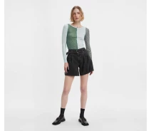 Придбати - жіночі шорти  Жіночі джинсові шорти Belted Baggy Levi's бегги 1159814729 (Чорний 25) (art242534)