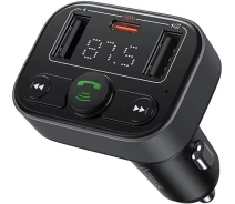 Придбати - FM трансмиттер  FM-трансмітер модулятор Baseus S-09 Lite Series Car FM Transmitter C10762300113-00 Black