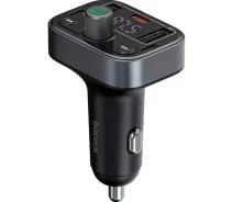Придбати - FM трансмиттер  FM-трансмиттер модулятор Baseus S-09 Pro Series Car FM Transmitter C10762200113-00 Black