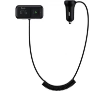 Придбати - FM трансмиттер  FM-трансмітер модулятор Baseus T Shaped S-16 Car Bluetooth MP3 Player CCMT000201 Black