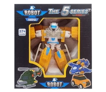 Придбати - іграшку-робота  Трансформер транспорт TOBOT Bambi W339 пластик Жовтий (W339-13)