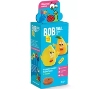 Придбати - конфету  Цукерка Bob Snail Равлик Боб набір Яблуко-груша з іграшкою 51 г (4820219342748) (637392-01)