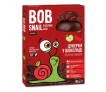 Придбати - конфету  Цукерка Bob Snail Равлик Боб яблочно-вишневий в чорному шоколаді 60 г (4820219341338) (554668-01)