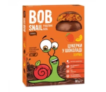 Придбати - конфету  Цукерка Bob Snail Равлик Боб з хурми в молочному шоколаді 60 г (4820219342649) (554667-01)