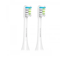 Придбати - зубну щітку  Насадки набір 2 штуки Xiaomi Soocas General Toothbrush Head (BH01W) білі bh01w (974487601)