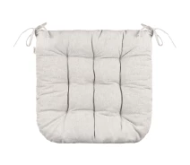 Придбати - подушку для стільця і крісла  Подушка для стільця Ardesto Oliver бавовняна 40х40см Світло-сірий (ART02OL)