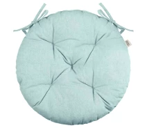 Придбати - подушку для стільця і крісла  ARDESTO Подушка для стільця Oliver, 40см, 100% бавовна, нап-ч: 50% холоф, 50% пп, бірюза (ART03OT-e)