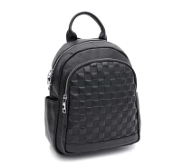 Придбати - рюкзак  Жіночий рюкзак шкіряний Ricco Grande K18885bl-black