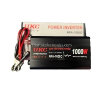 Придбати - автомобильный инвертор  Перетворювач синусоїда UKC AC/DC 1000W 12V - 220 V Black