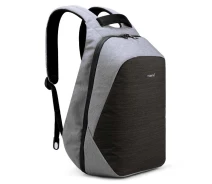 Придбати - рюкзак  Рюкзак міський Tigernu T-B3351 для ноутбука 15.6" USB об'єм 20л. (з вбудованим замком) Сірий