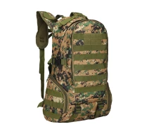 Придбати - рюкзак  Тактичний штурмовий рюкзак Armour Tactical C30 Oxford 600D (з системою MOLLE) 30 літрів Зелений Піксель