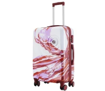 Придбати - валізу  Валіза Semi Line 24" (M) White/Red Print (T5654-2)