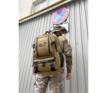 Придбати -  Рюкзак туристичний Jack Wolfskin гірчичного кольору (p80-0009)
