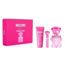 Придбати - женскую парфюмерию  Moschino Toy 2 Bubble Gum (100 ml edt, 10 ml edt 10 ml + 100 ml b/l) (жіноча) 100+100+10 мл