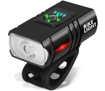 Придбати - велофару  Акумуляторний велосипедний ліхтар із мигалкою Bike Light BK-01 Pro XPE | Велофара на кермо