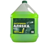 Придбати - Антифризи  Антифриз-40 G11 зелений 10л Аляsка (5523)