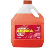 Придбати - Антифризи  Антифриз-40 G12 червоний 3л Аляsка (3517)