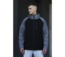 Придбати - куртку мужскую  Демісезонна куртка Staff soft shell bo gray melange & black (p101-0321-XS)