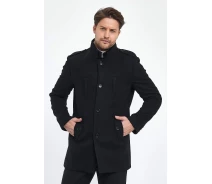 Придбати - чоловіче пальто  Пальто Trend Collection 9680 Чорний 58 (63328)