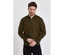Придбати - чоловічий бомбер  Бомбер Trend Collection 7400 Хакі M (51077)