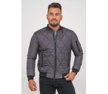 Придбати - чоловічий бомбер  Бомбер Trend Collection 6795 Антрацит L (49218)