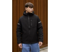 Придбати - куртку мужскую  Повсякденна куртка Staff soft shell bo black reflective (p101-0324-XS)