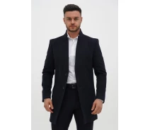 Придбати - чоловіче пальто  Пальто Trend Collection 12822 Темно-синій 58 (63318)