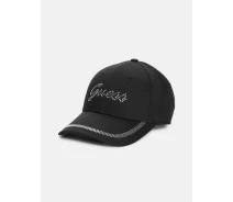 Придбати - жіночу кепку  Кепка Guess бейсболка з логотипом зі страз 1159816221 (Чорний One size) (art592596)