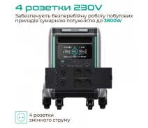 Придбати - зарядну станцію  Зарядная станция Zendure SuperBase V4600 (ZDSBV4600-GY-EU)