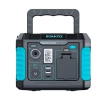 Придбати - зарядну станцію  Зарядная станция Romoss RS300 Black Blue 600W (RS300-2B2-G153H)