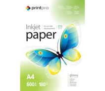 Придбати - фотопапір  Фотопапір PrintPro A4 (PGE180500A4)