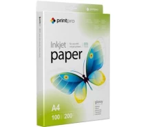 Придбати - фотопапір  Фотопапір PrintPro A4 (PGE200100A4)
