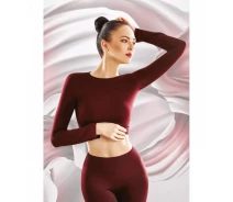 Придбати - жіночий спортивний топ  Спортивний топ з довгим рукавом CROP TOP