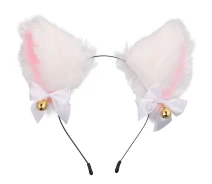 Придбати - подарок для геймеров  Косплей аксесуар Cat ears Котячі вушка білі AC CE 04