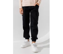 Придбати - дитячі джинси  Джинси Joggers карго для хлопчика Pitiki 9010-2 134 см Чорний (2000990731715)
