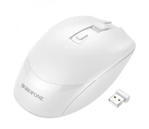 Придбати - мишку для ноутбука  Бездротова Wireless Миша Borofone BG7 2,4Ghz, White