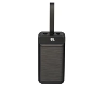 Придбати - універсальну мобільну батарею  Power bank XO PR157 PD20W+QC3.0(22.5W) 40000 mAh зі швидкою зарядкою, дисплеєм та ліхтариком 3хUSB Black