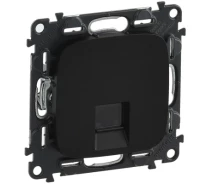 Придбати - розетку и выключатель  Комп'ютерна розетка Legrand Furniture RJ45 Кат.5е UTP Антрацит (753950) (670872-01)