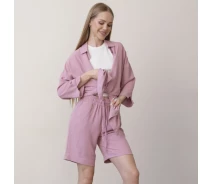Придбати - жіночий костюм  Жіночий костюм Vivioji KSW 24-1 Пудровий XXL (14049)