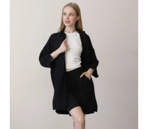 Придбати - жіночий костюм  Жіночий костюм Vivioji KSW 24-1 Чорний XXL (14049)