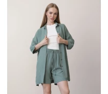 Придбати - жіночий костюм  Жіночий костюм Vivioji KSW 24-1 Оливковий XXL (14049)