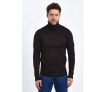 Придбати - чоловічу водолазку та гольф  Водолазка Trend Collection 10451 Кавовий 3XL (58284)
