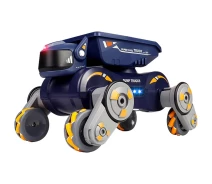 Придбати - радіокеровану іграшку  Радіоконтрольований робот JJRC Q187-A Light Spray Robot Dog Orange/Blue [119114]