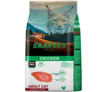 Придбати - корм для кота  Сухий корм Bravery Chicken Adult Cat Sterilized для дорослих стерилізованих котів з куркою 600 г (8436538947685)
