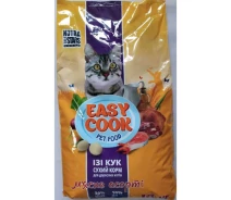 Придбати - корм для кота  Сухий корм для дорослих котів NutraFiveStars EasyCook Cat М'ясне Асорті 10 кг