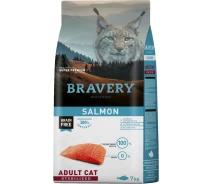 Придбати - корм для кота  Сухий корм Bravery Salmon Adult Cat для дорослих котів з лососем 600 г (8436538947654)