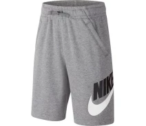 Придбати - дитячі спортивні шорти  Шорти підліткові Nike B NSW CLUB + HBR SHORT FT сірі CK0509-091 Розмір 128-137 см
